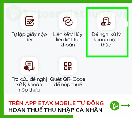 Cách Hoàn Thuế Thu Nhập Cá Nhân Trên App Etax Mobile Tự Động 9 Cách Hoàn Thuế Thu Nhập Cá Nhân Trên App Etax Mobile Tự Động