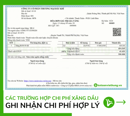 Chi Phí Xăng Xe Được Ghi Nhận Chi Phí Hợp Lý Khi Nào? 3 Chi Phí Xăng Xe Được Ghi Nhận Chi Phí Hợp Lý Khi Nào?