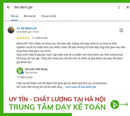 [Review] Trung Tâm Dạy Kế Toán Uy Tín Tại Hà Nội