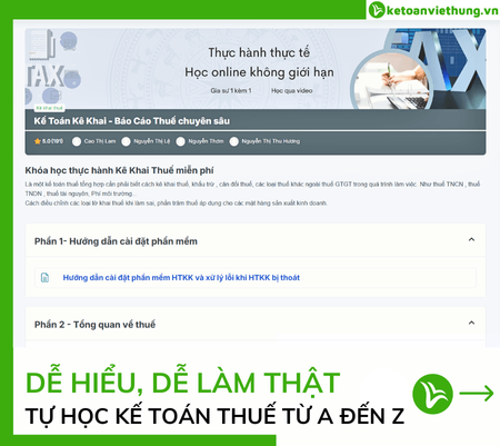 Tài Liệu Tự Học Kế Toán Thuế Từ A Đến Z – Dễ Hiểu, Dễ Làm Thật 9 Tài Liệu Tự Học Kế Toán Thuế Từ A Đến Z – Dễ Hiểu, Dễ Làm Thật