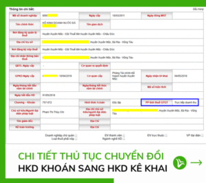 chuyển đổi hộ kinh doanh