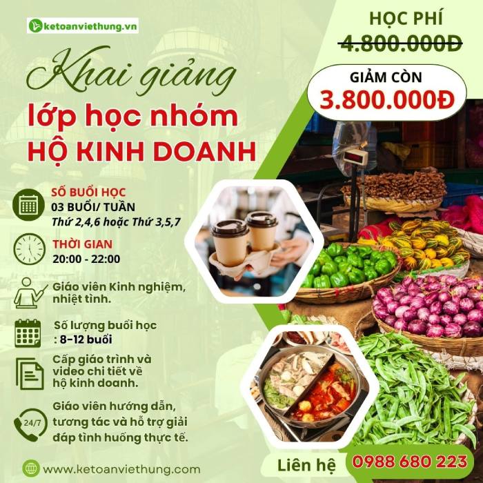 Công Việc Của Kế Toán Hộ Kinh Doanh A đến Z: Tự Tin Kê Khai Thuế 5 công việc của kế toán hộ kinh doanh 2