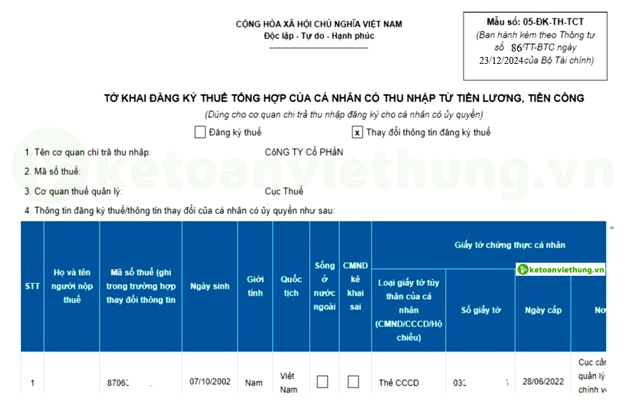 02 Cách Thay Đổi CMND Sang CCCD Cho Người Lao Động Tại Doanh Nghiệp 35 thay đổi cmnd sang cccd 15