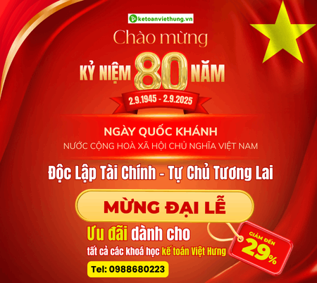 [Khuyến Mãi Giảm Tới 29%] Mừng Đại Lễ Độc Lập Tài Chính – Tự Chủ Tương Lai