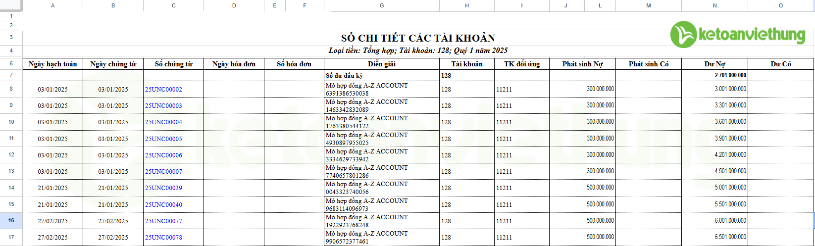 25 Bước Kiểm Tra Trước Khi Lên Báo Cáo Tài Chính 10 lên báo cáo tài chính 4