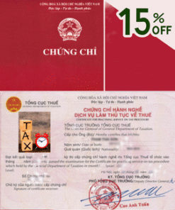 chứng chỉ đại lý thuế