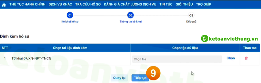 Cách Đăng Ký Người Phụ Thuộc Online Qua Cổng Dịch Công Nhanh Nhất 33 đăng ký người phụ thuộc online 13