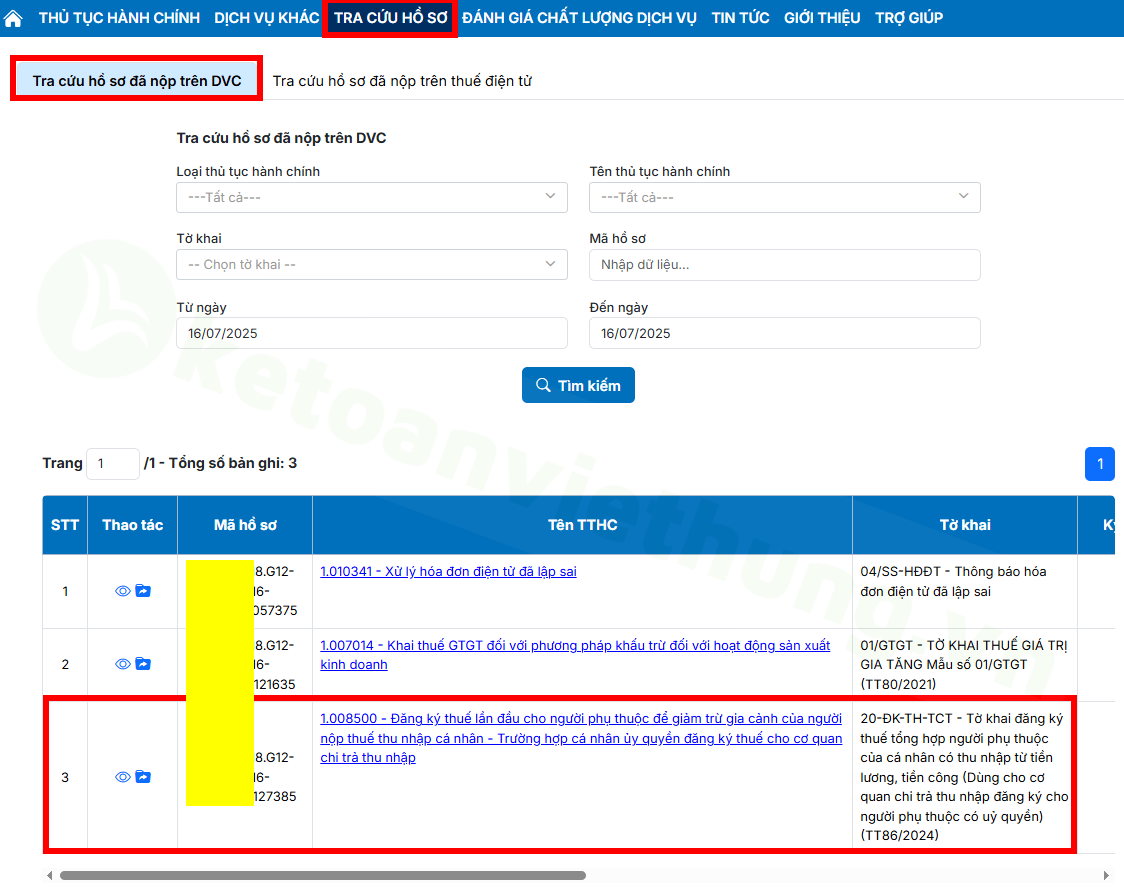 Cách Đăng Ký Người Phụ Thuộc Online Qua Cổng Dịch Công Nhanh Nhất 39 đăng ký người phụ thuộc online 20