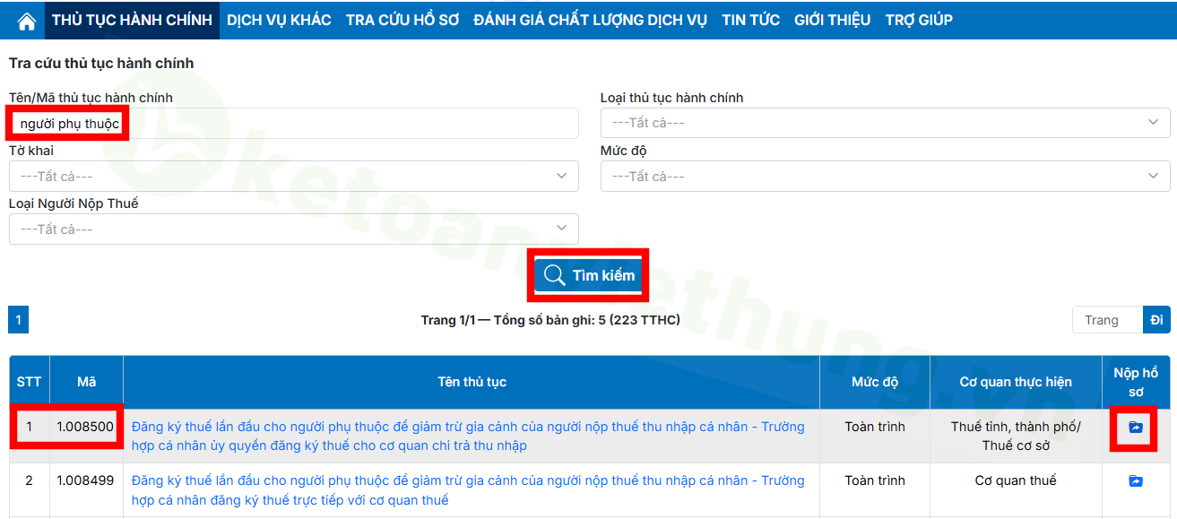 Cách Đăng Ký Người Phụ Thuộc Online Qua Cổng Dịch Công Nhanh Nhất 25 đăng ký người phụ thuộc online 5