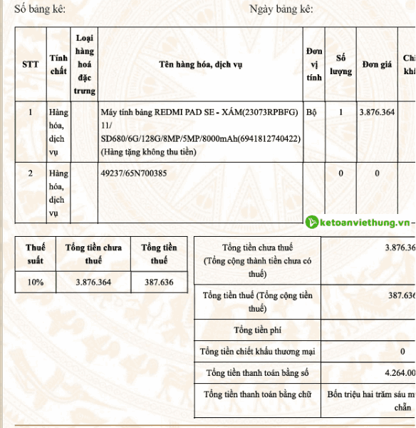 Xuất Hóa Đơn Hàng Biếu Tặng Quà Tết Dương Lịch - Cần Lưu Ý 5 quà tết dương lịch 7